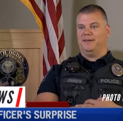 South Ogden Officer Dan Johnson's Heartwarming Act: A New Bike Brightens a Young Boy's Life!